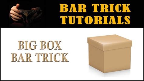 Easy Bar Tricks and Bar Trick Video Tutorials .